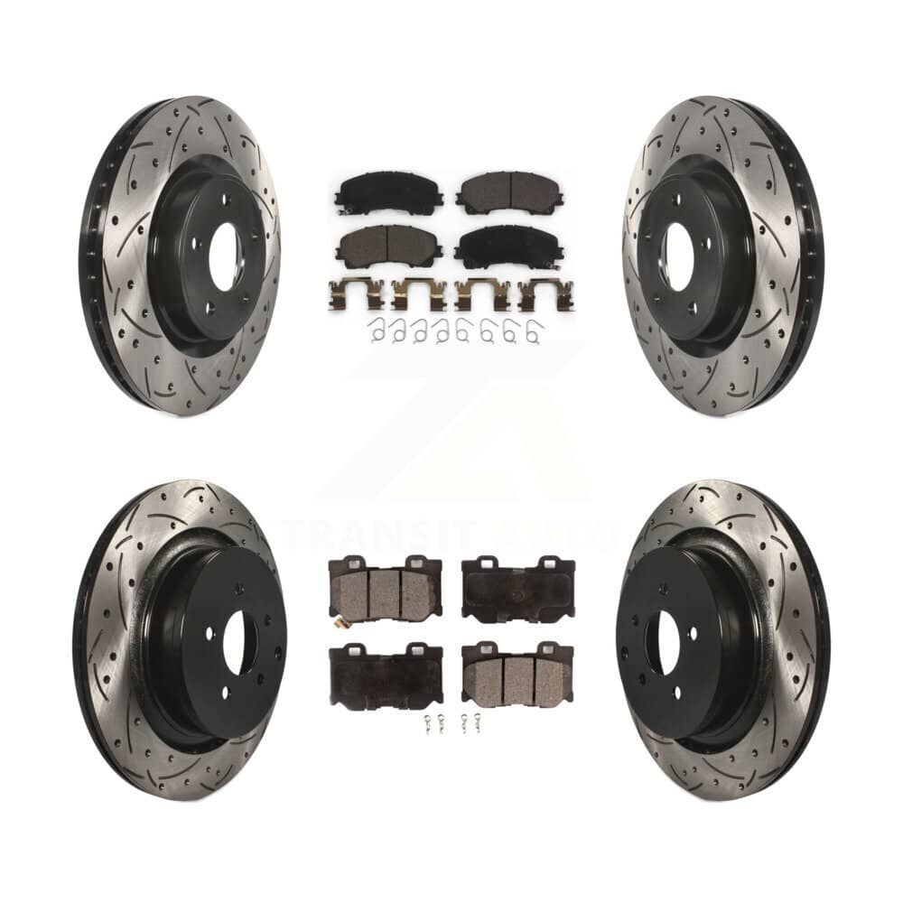 Transit Auto - KDT-101886 - Front and Rear Disc Brake Kits