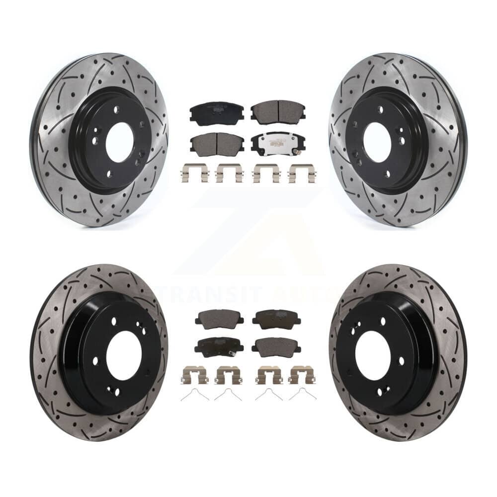 Transit Auto - KDT-101890 - Front and Rear Disc Brake Kits