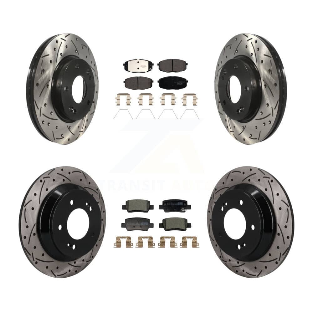 Transit Auto - KDT-101892 - Front and Rear Disc Brake Kits