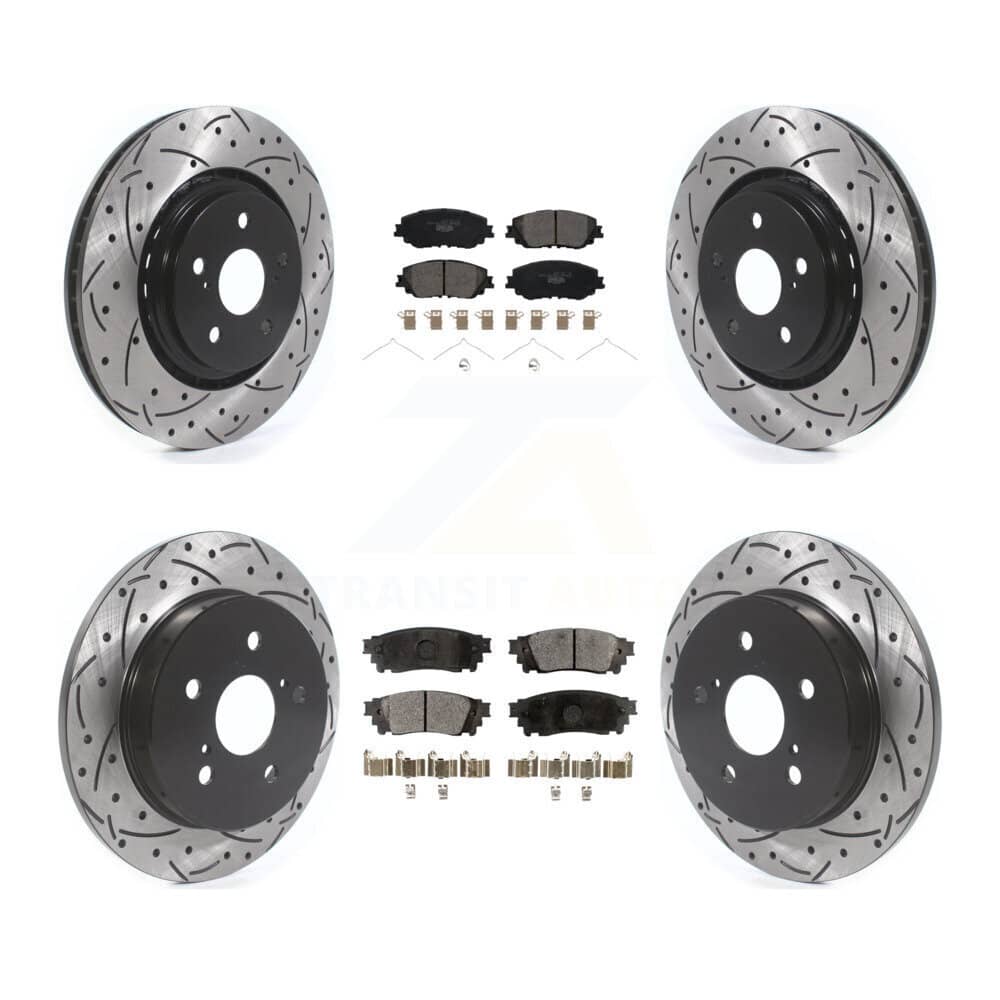 Transit Auto - KDT-101897 - Front and Rear Disc Brake Kits