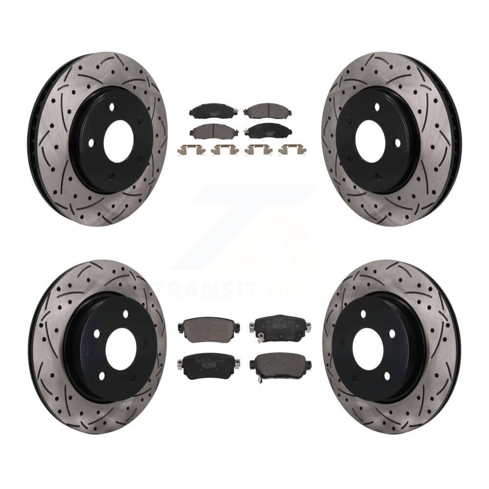 Transit Auto - KDT-101912 - Front and Rear Disc Brake Kits