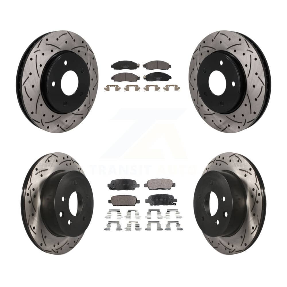 Transit Auto - KDT-101913 - Front and Rear Disc Brake Kits