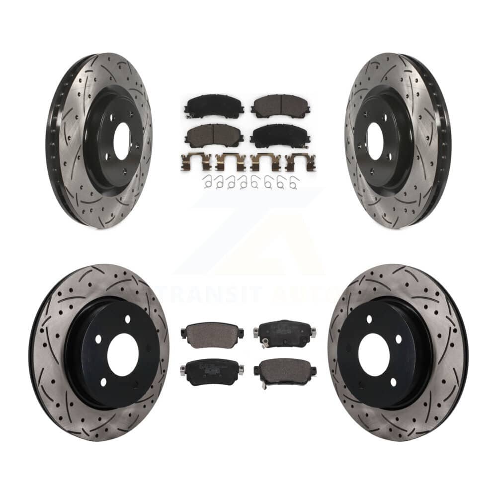 Transit Auto - KDT-101914 - Front and Rear Disc Brake Kits