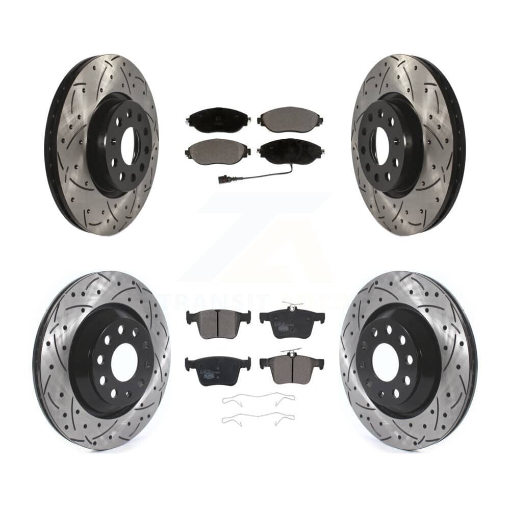 Transit Auto - KDT-101927 - Front and Rear Disc Brake Kits