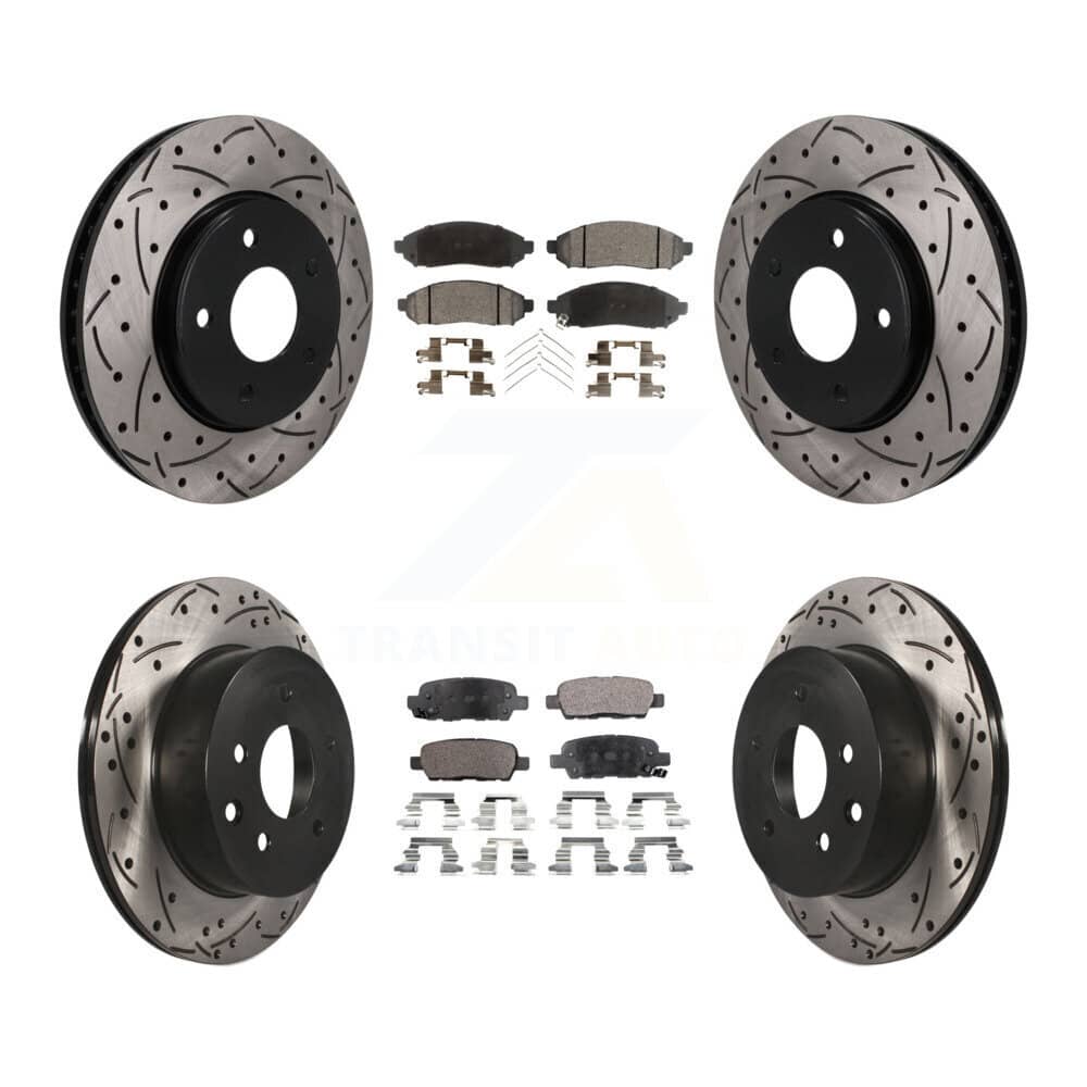 Transit Auto - KDT-101934 - Front and Rear Disc Brake Kits