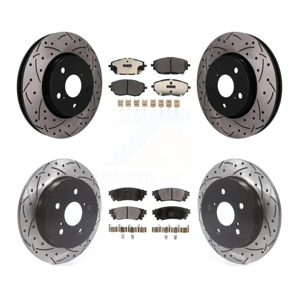 Transit Auto - KDT-101936 - Front and Rear Disc Brake Kits