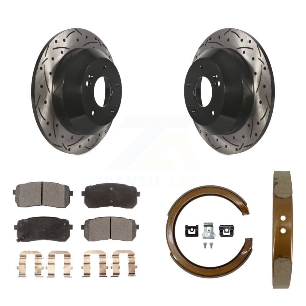 Transit Auto - KDT-102154 - Rear Disc Brake Kits