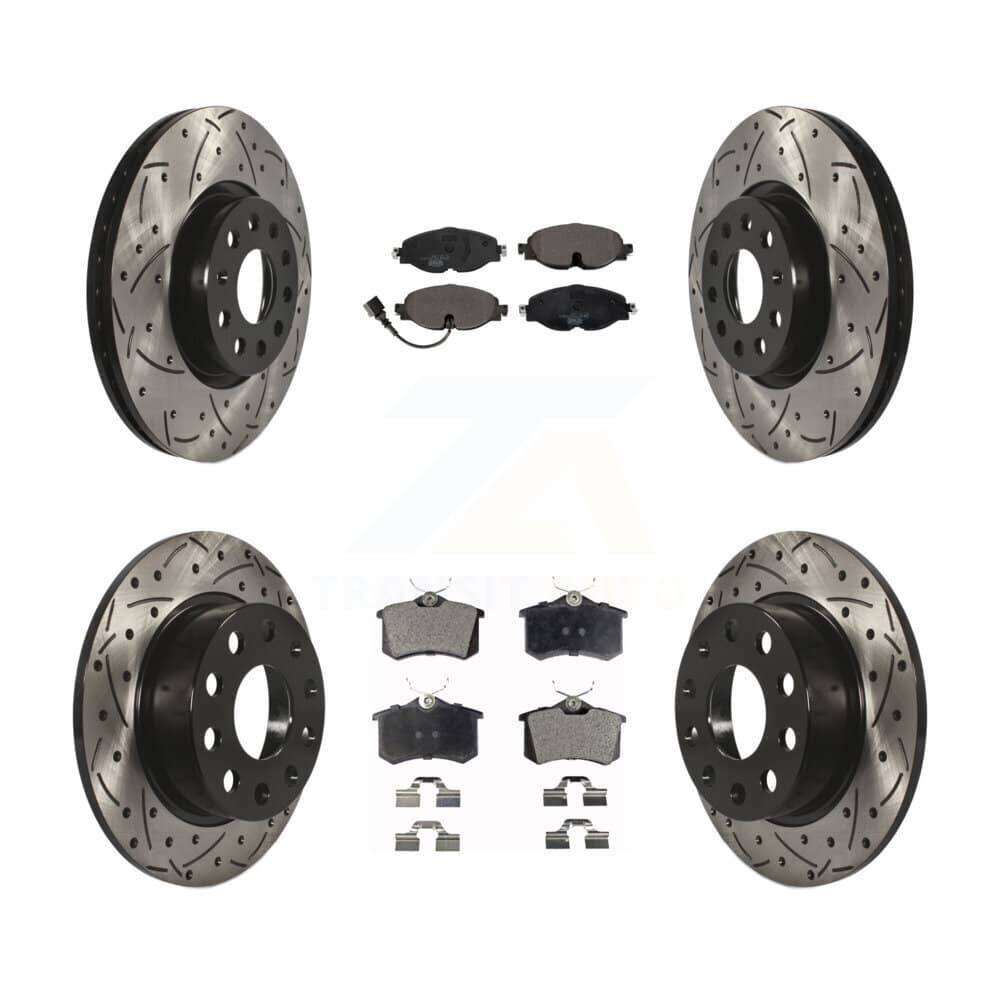 Transit Auto - KDT-102162 - Front and Rear Disc Brake Kits
