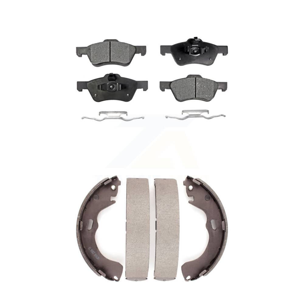 Transit Auto - KFN-100009 - Front and Rear Disc Brake Pad Kits