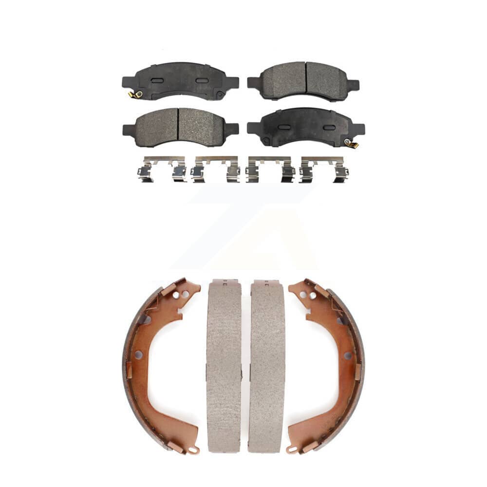 Transit Auto - KFN-100021 - Front and Rear Disc Brake Pad Kits