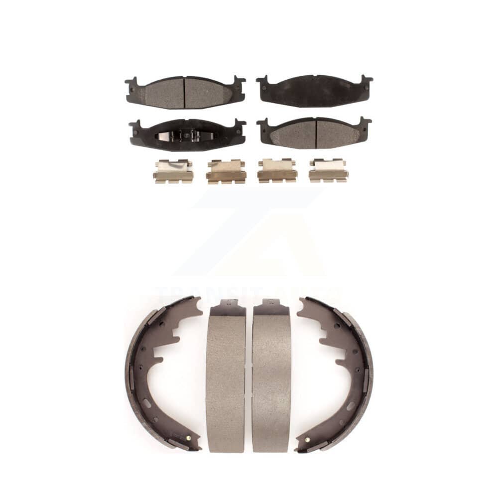 Transit Auto - KFN-100101 - Front and Rear Disc Brake Pad Kits