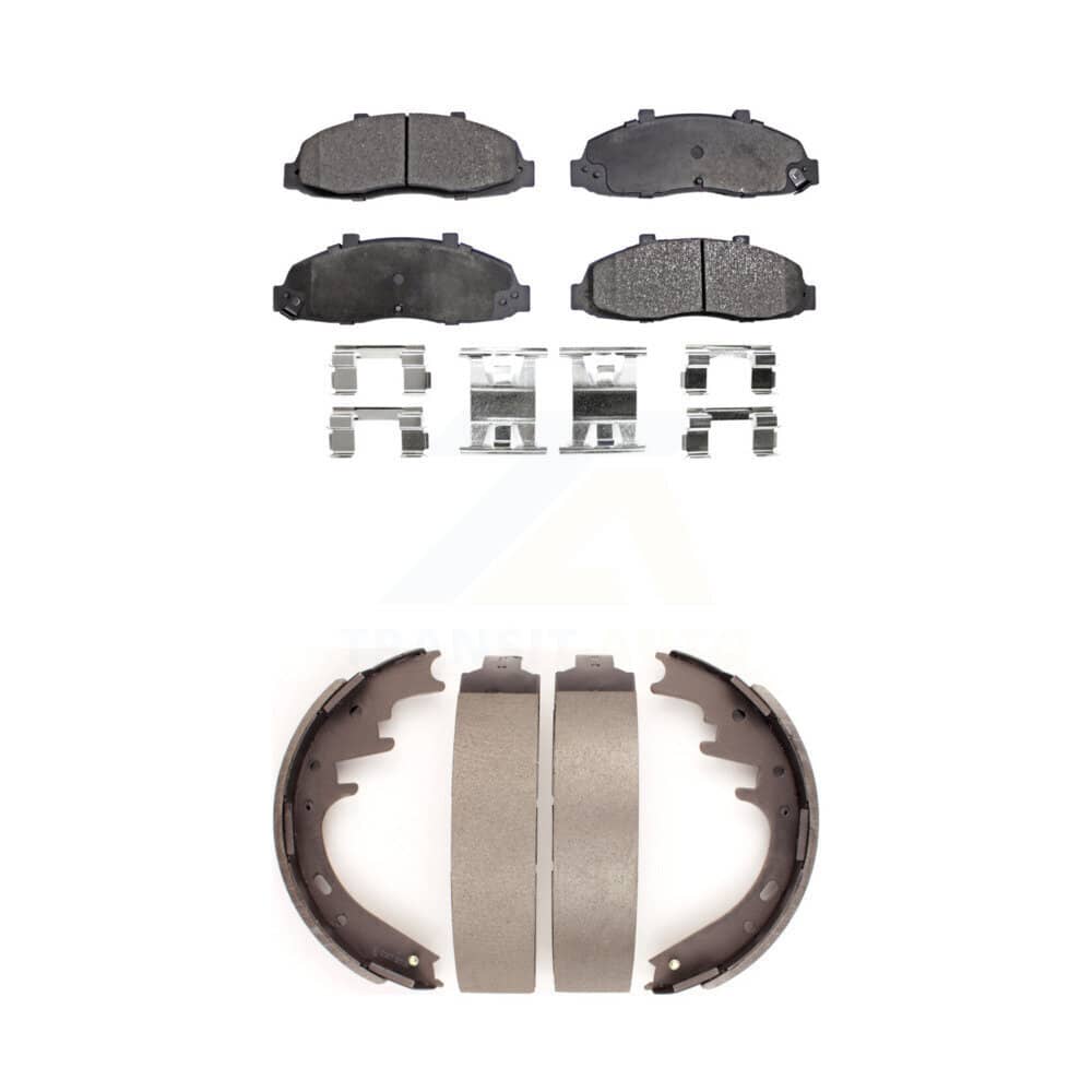 Transit Auto - KFN-100115 - Front and Rear Disc Brake Pad Kits