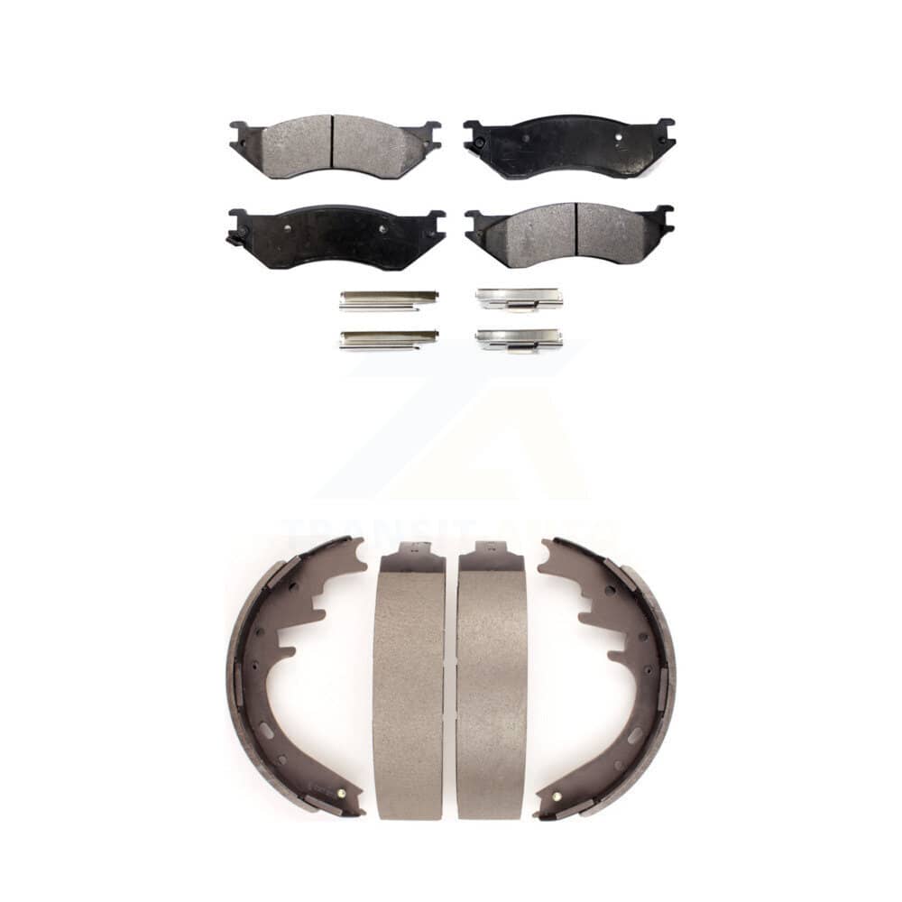 Transit Auto - KFN-100122 - Front and Rear Disc Brake Pad Kits