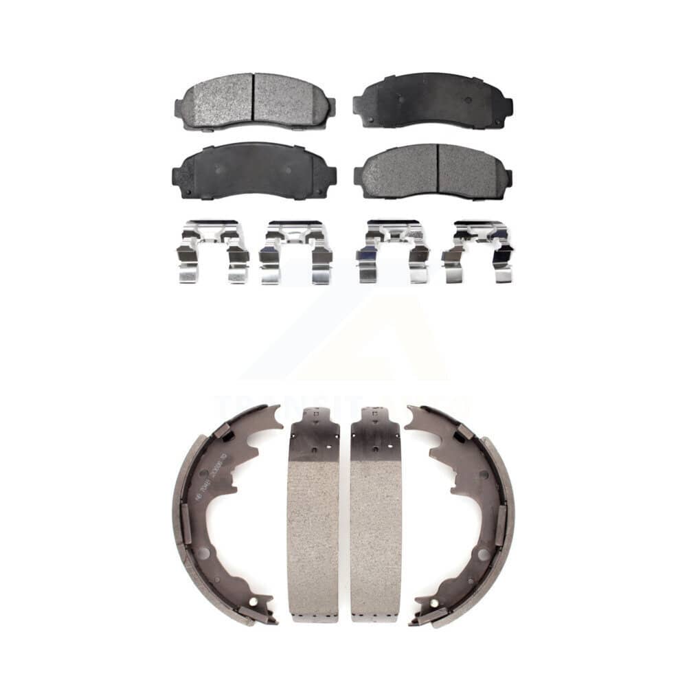 Transit Auto - KFN-100149 - Front and Rear Disc Brake Pad Kits