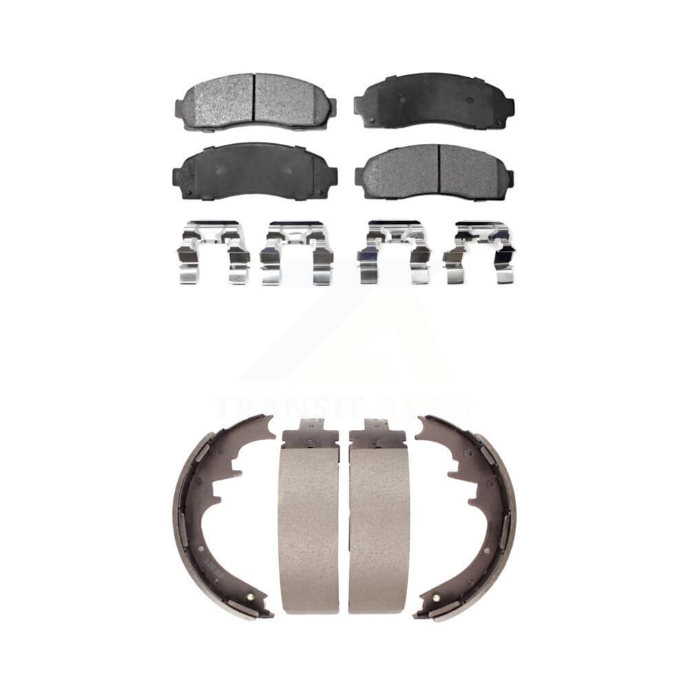 Transit Auto - KFN-100150 - Front and Rear Disc Brake Pad Kits