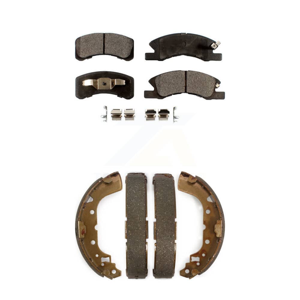 Transit Auto - KFN-100213 - Front and Rear Disc Brake Pad Kits