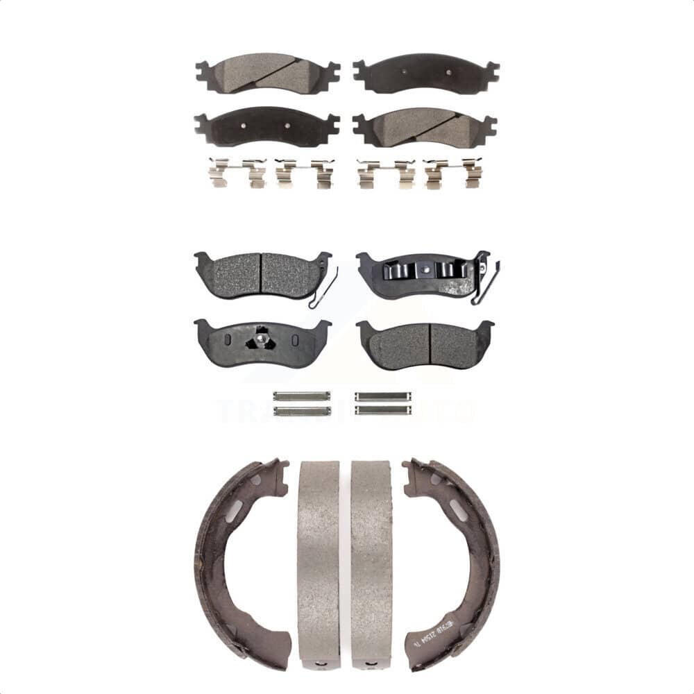 Transit Auto - KFN-100499 - Front and Rear Disc Brake Pad Kits