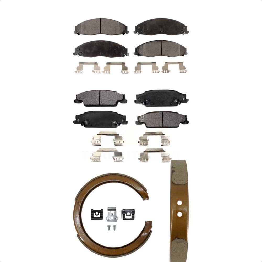 Transit Auto - KFN-100531 - Front and Rear Disc Brake Pad Kits