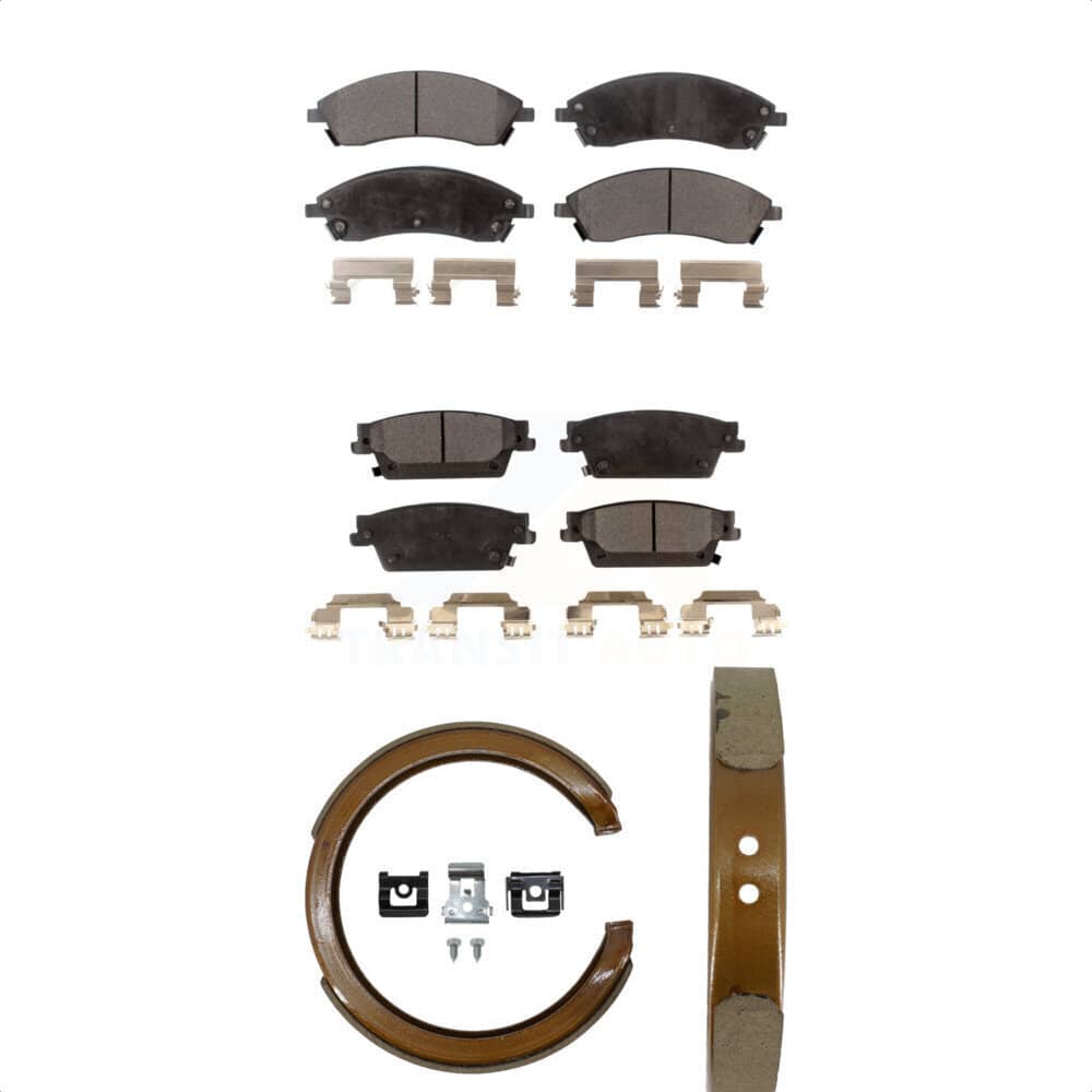 Transit Auto - KFN-100532 - Front and Rear Disc Brake Pad Kits
