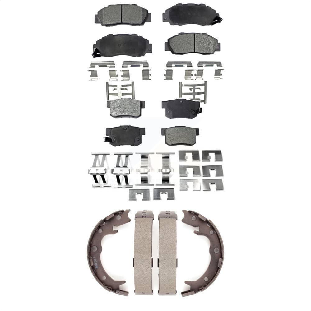 Transit Auto - KFN-100549 - Front and Rear Disc Brake Pad Kits