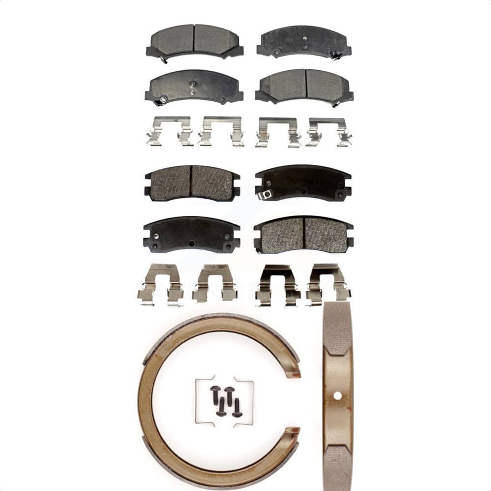 Transit Auto - KFN-100564 - Front and Rear Disc Brake Pad Kits