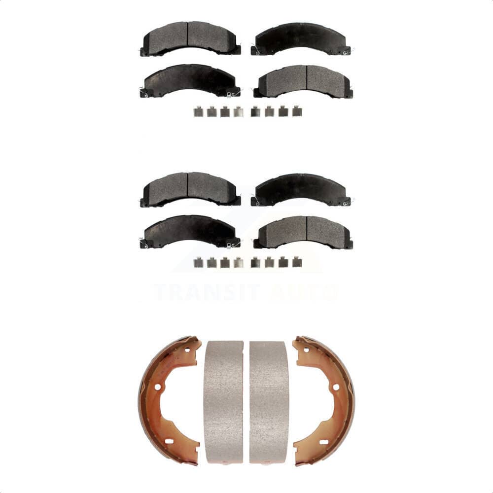 Transit Auto - KFN-100568 - Front and Rear Disc Brake Pad Kits