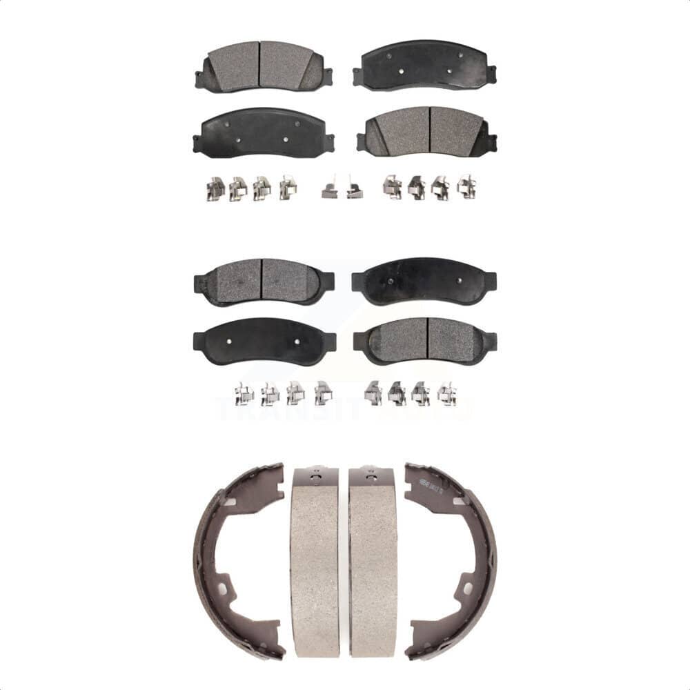 Transit Auto - KFN-100572 - Front and Rear Disc Brake Pad Kits