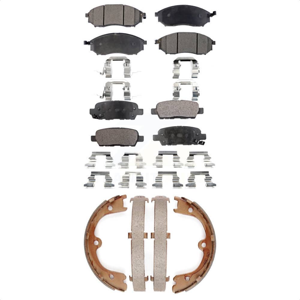 Transit Auto - KFN-100574 - Front and Rear Disc Brake Pad Kits