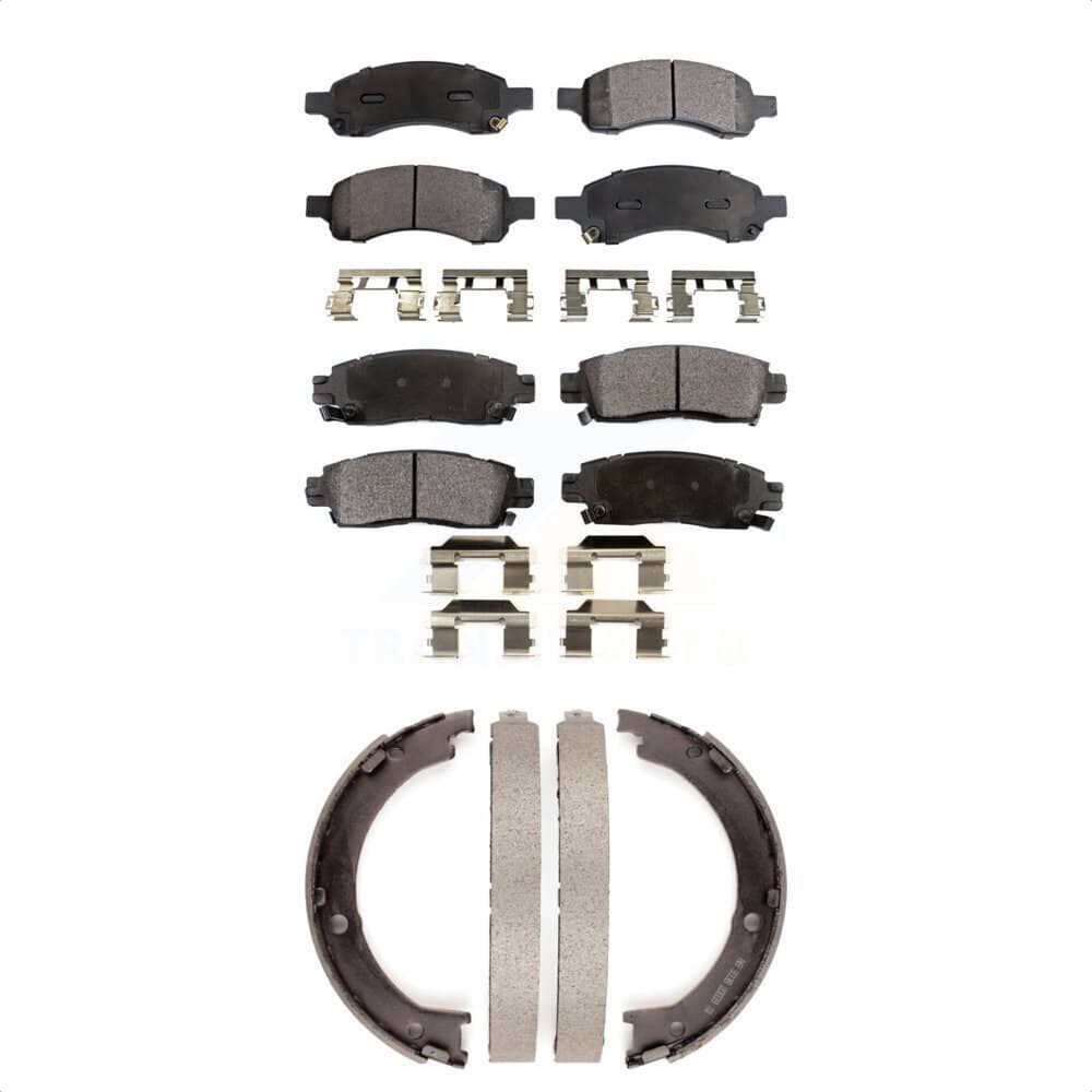 Transit Auto - KFN-100588 - Front and Rear Disc Brake Pad Kits