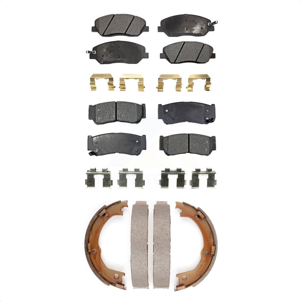 Transit Auto - KFN-100599 - Front and Rear Disc Brake Pad Kits