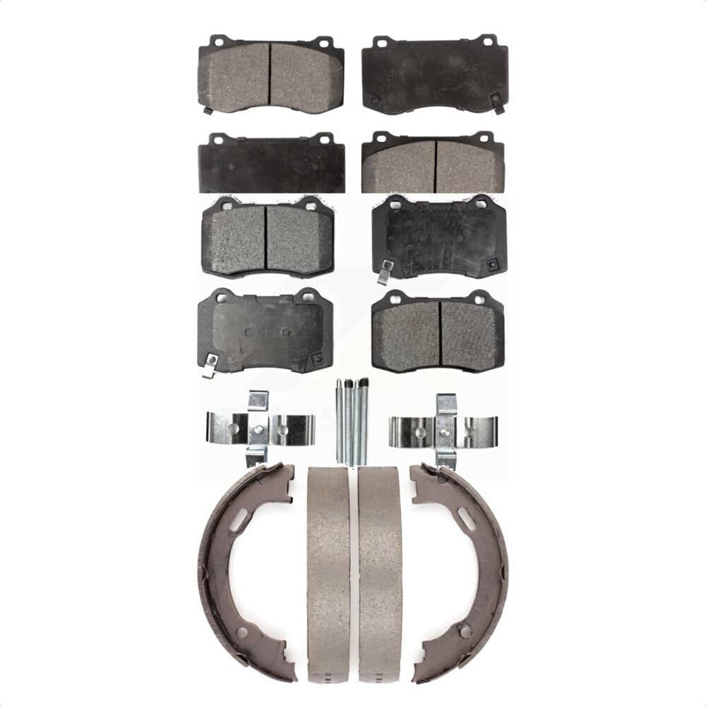 Transit Auto - KFN-100605 - Front and Rear Disc Brake Pad Kits