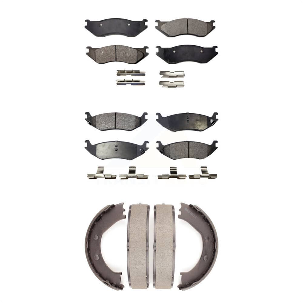 Transit Auto - KFN-100614 - Front and Rear Disc Brake Pad Kits