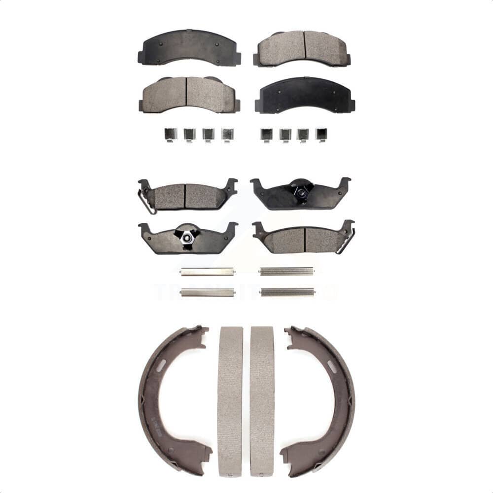 Transit Auto - KFN-100619 - Front and Rear Disc Brake Pad Kits