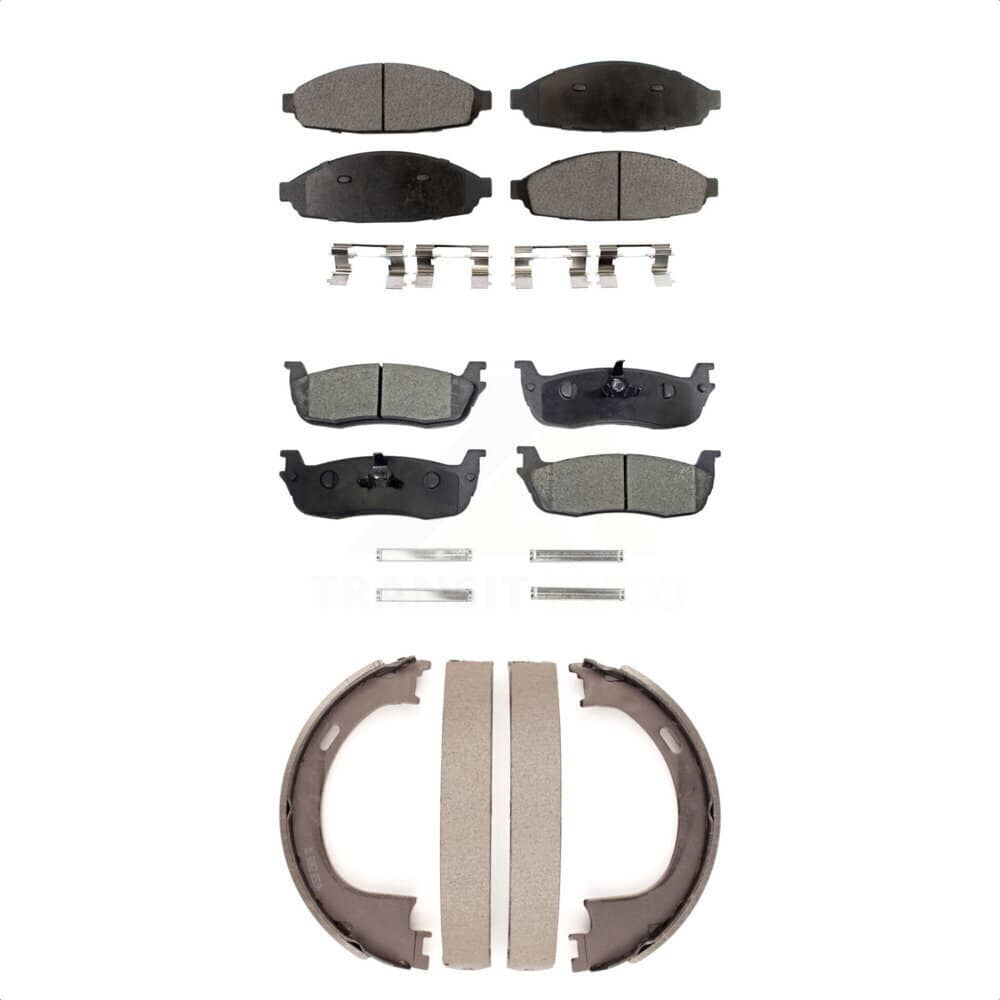Transit Auto - KFN-100623 - Front and Rear Disc Brake Pad Kits