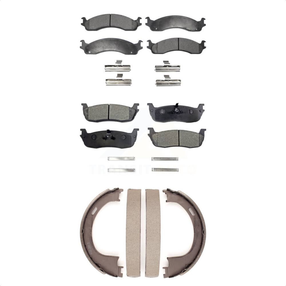 Transit Auto - KFN-100625 - Front and Rear Disc Brake Pad Kits