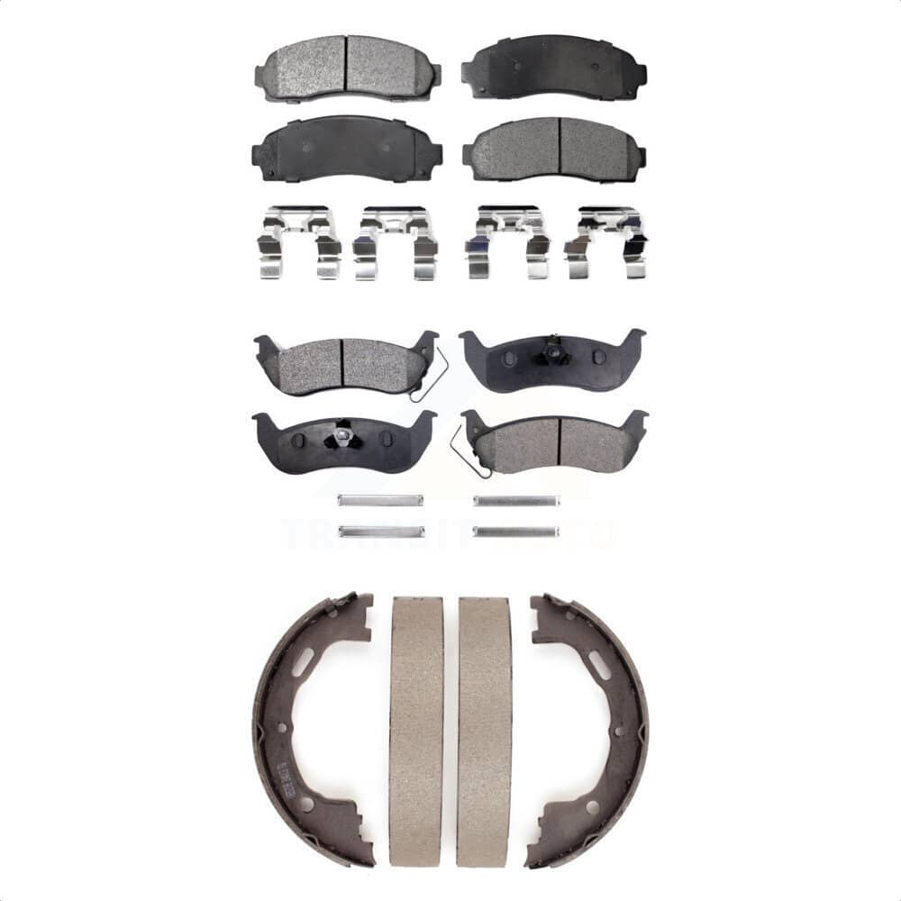 Transit Auto - KFN-100634 - Front and Rear Disc Brake Pad Kits