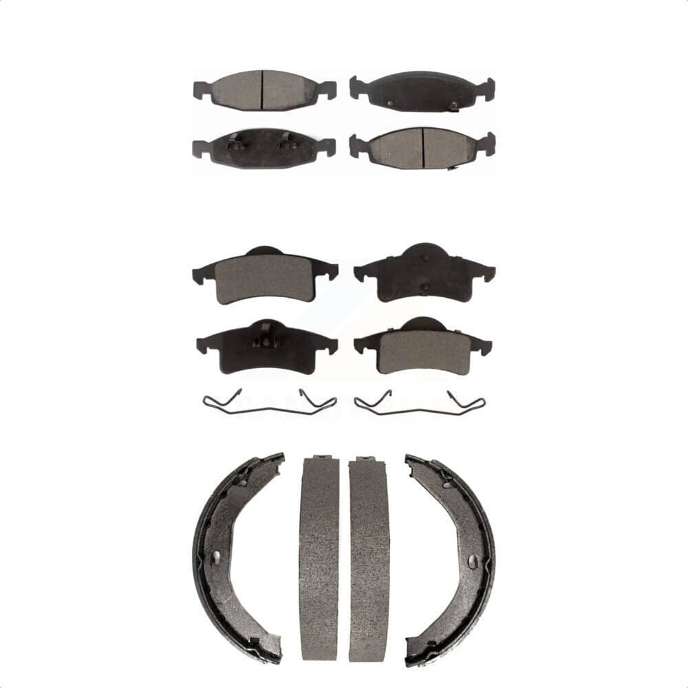 Transit Auto - KFN-100638 - Front and Rear Disc Brake Pad Kits