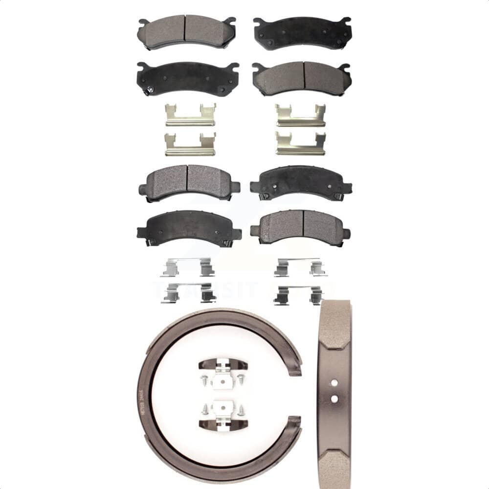 Transit Auto - KFN-100649 - Front and Rear Disc Brake Pad Kits