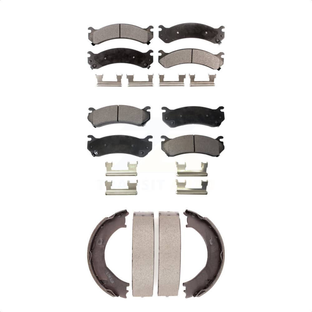 Transit Auto - KFN-100653 - Front and Rear Disc Brake Pad Kits