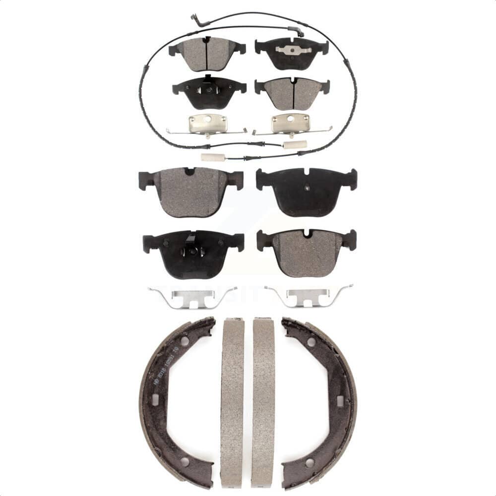 Transit Auto - KFN-100672 - Front and Rear Disc Brake Pad Kits