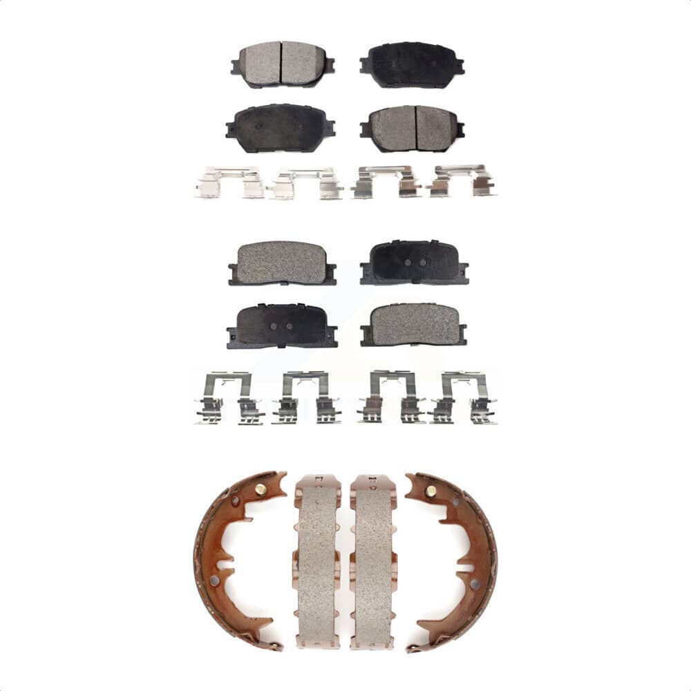Transit Auto - KFN-100688 - Front and Rear Disc Brake Pad Kits