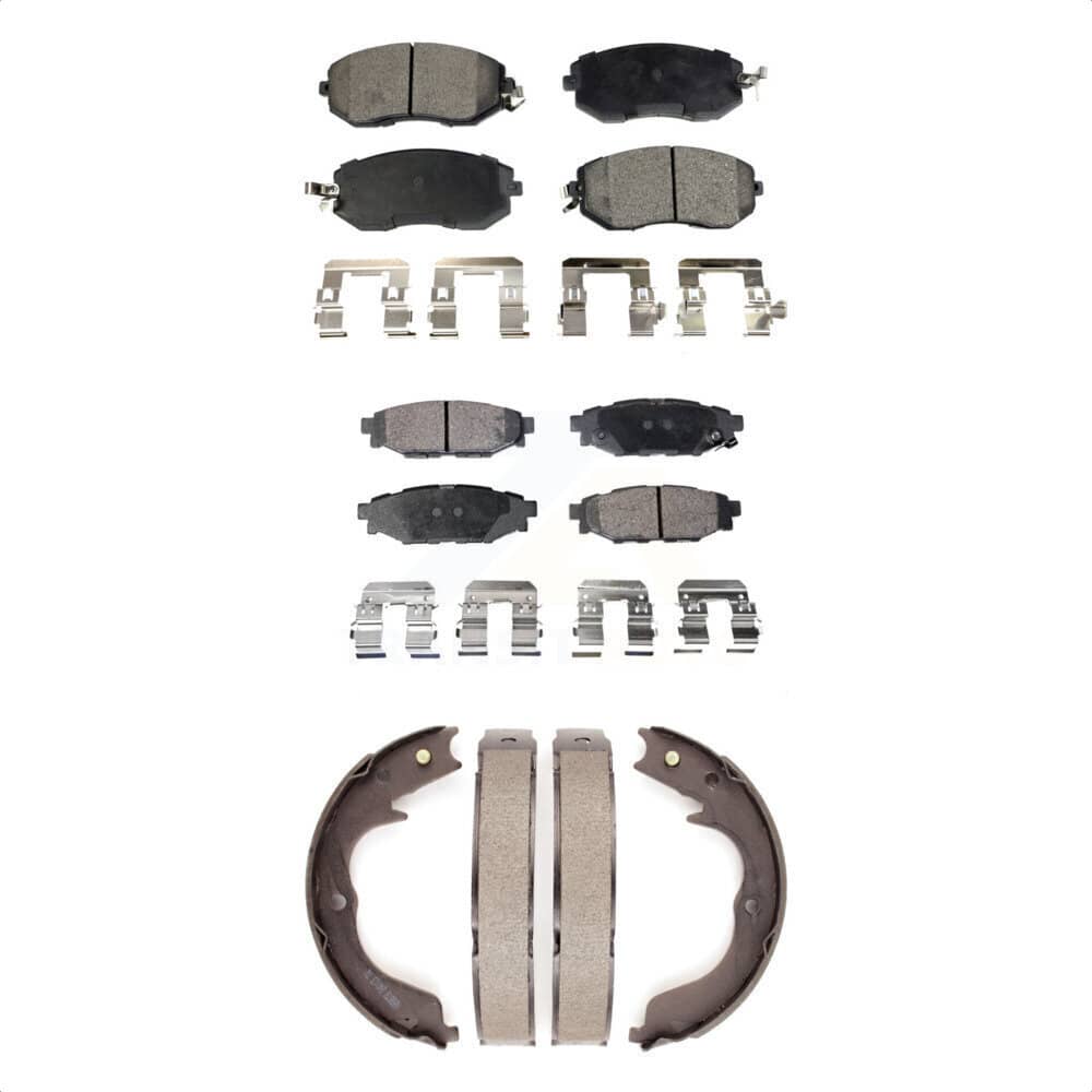 Transit Auto - KFN-100737 - Front and Rear Disc Brake Pad Kits