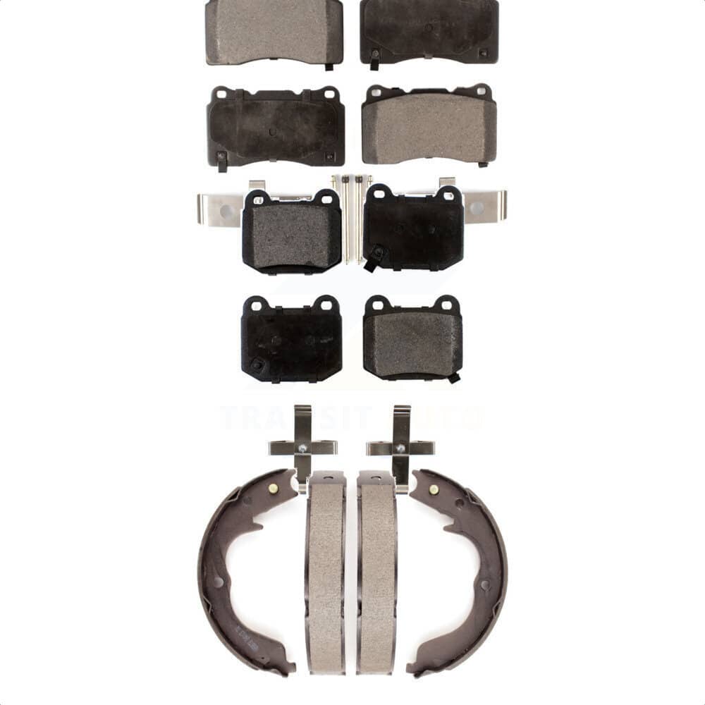 Transit Auto - KFN-100740 - Front and Rear Disc Brake Pad Kits