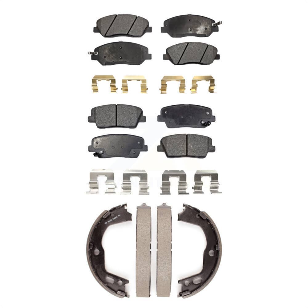 Transit Auto - KFN-100750 - Front and Rear Disc Brake Pad Kits