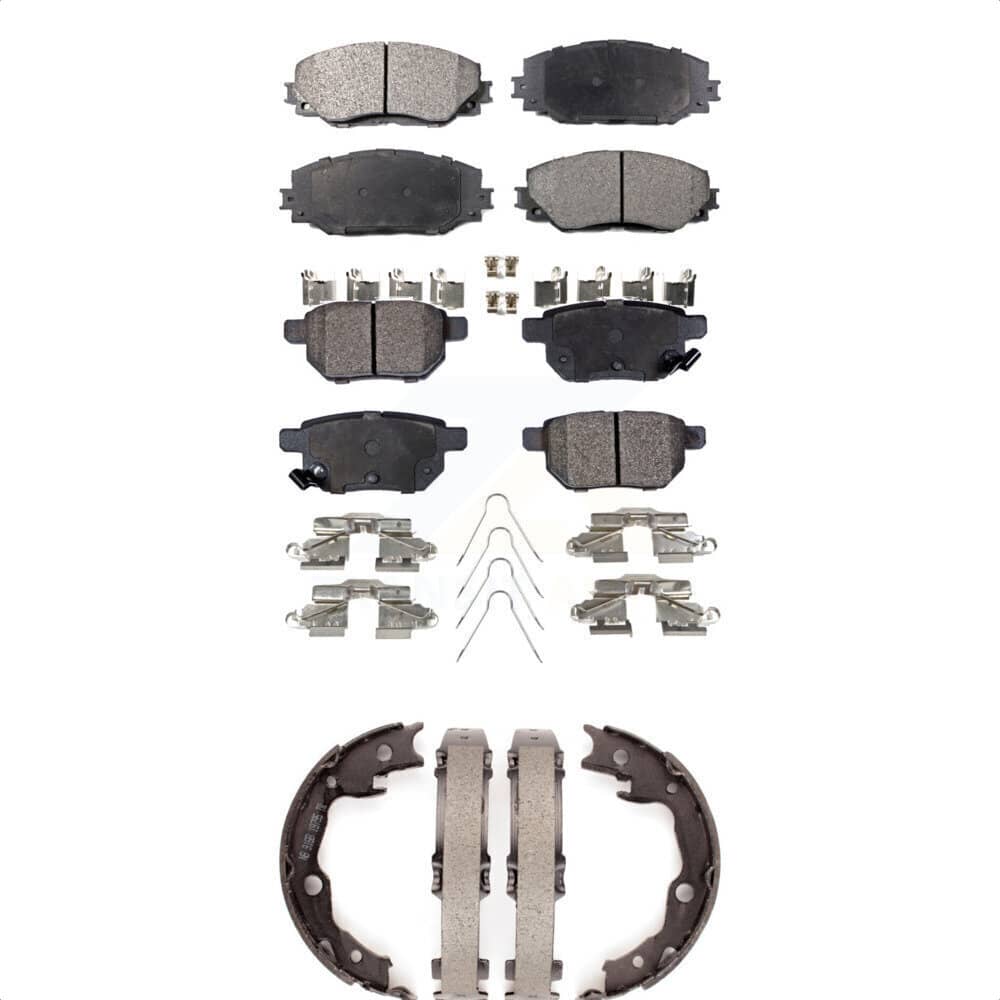 Transit Auto - KFN-100751 - Front and Rear Disc Brake Pad Kits