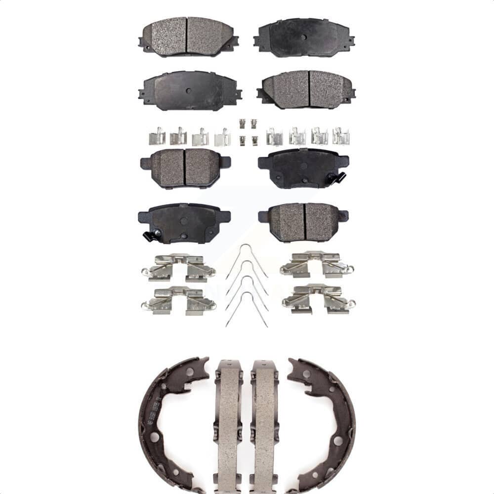 Transit Auto - KFN-100753 - Front and Rear Disc Brake Pad Kits