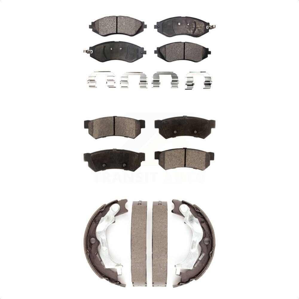 Transit Auto - KFN-100765 - Front and Rear Disc Brake Pad Kits