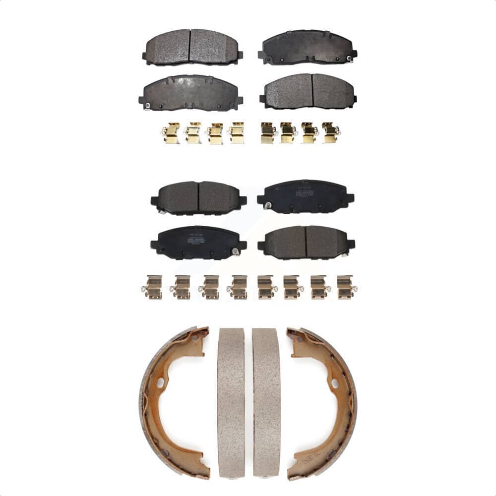 Transit Auto - KFN-100812 - Front and Rear Disc Brake Pad Kits