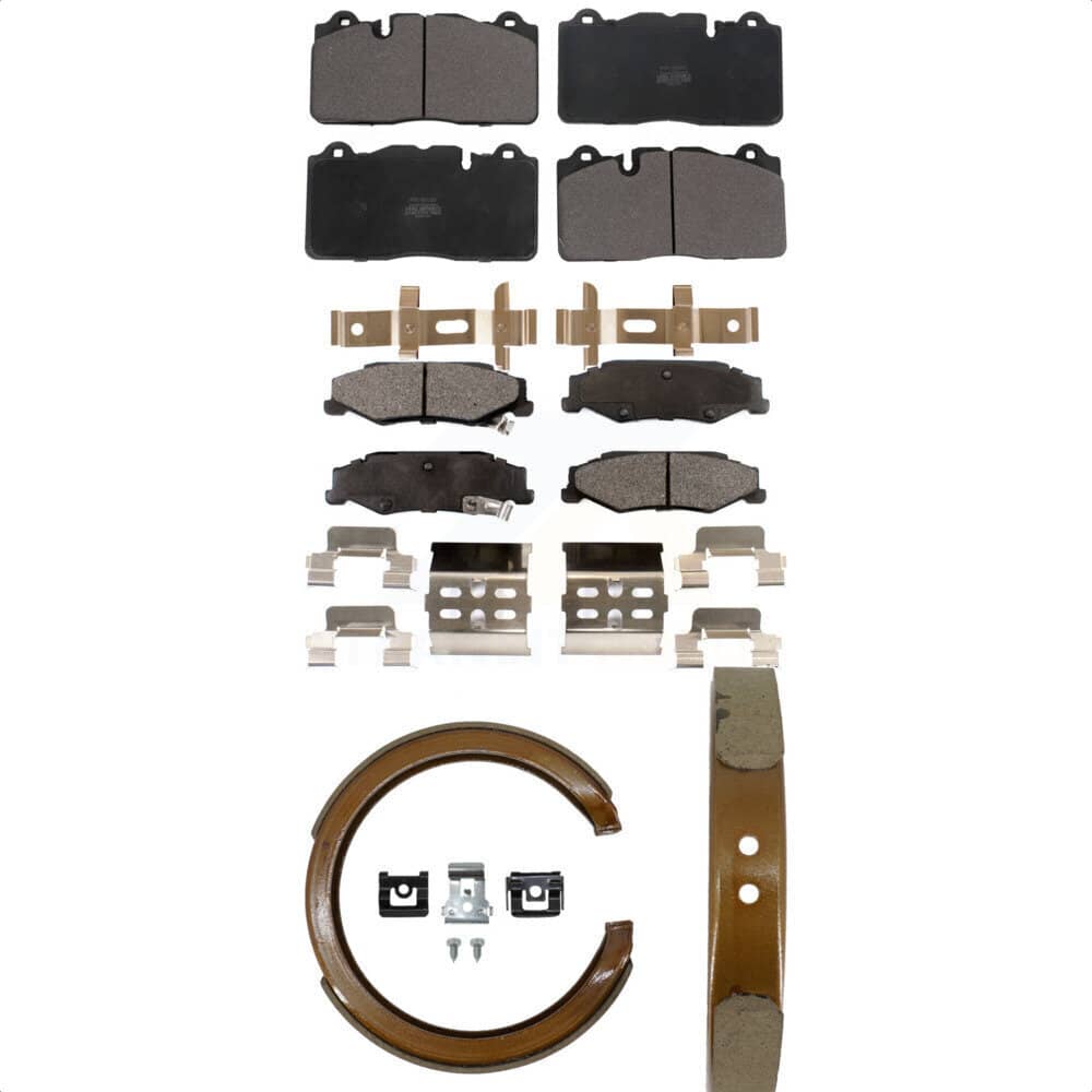 Transit Auto - KFN-100814 - Front and Rear Disc Brake Pad Kits
