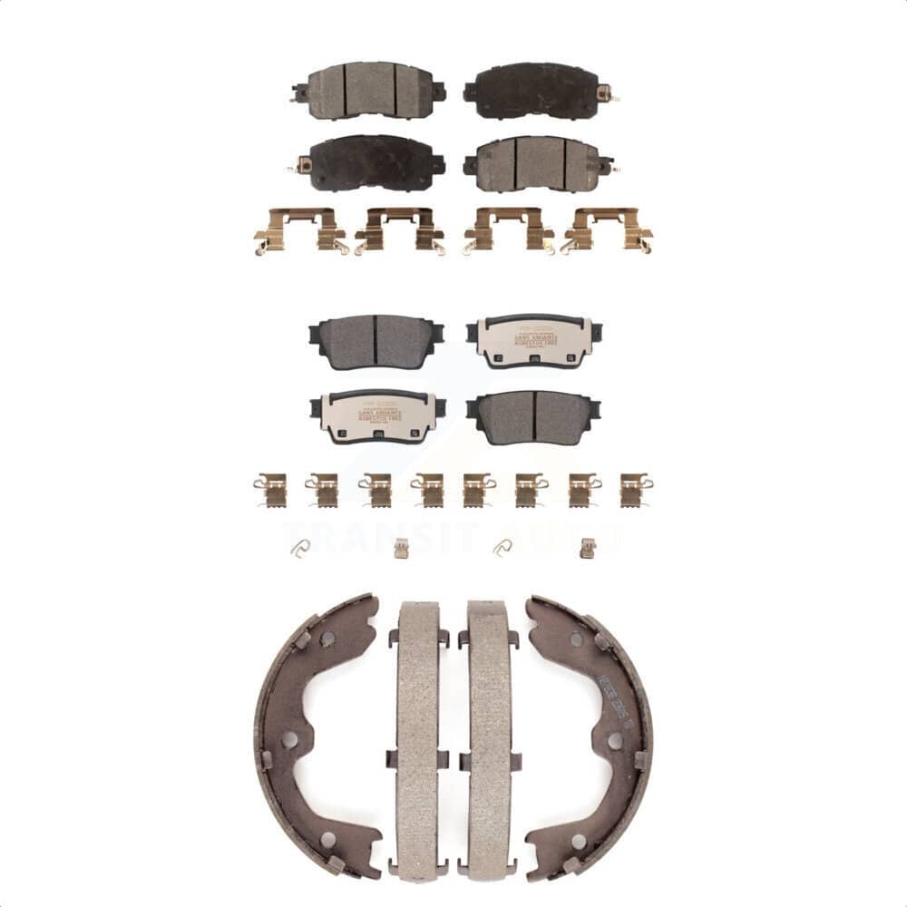 Transit Auto - KFN-100817 - Front and Rear Disc Brake Pad Kits